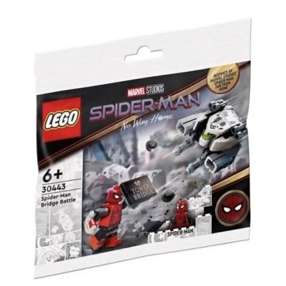 Lego Marvel Studios 30443 Spider-Man Spiderman No Way Home Bridge Battle Polybag - Picture 4 of 8